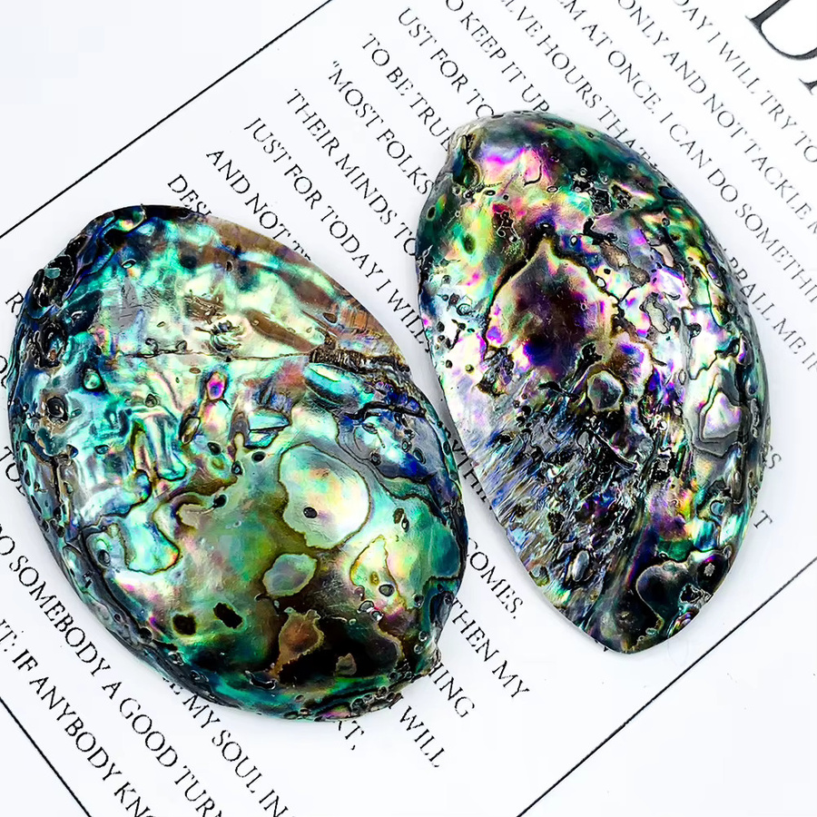 Anhänger Abalone Shell, Bunt, Unisex, 25-30mm - Bild 4