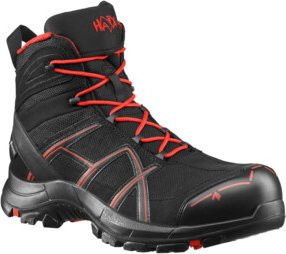 HAIX Black Eagle 40.1 Mid S3 Arbeitsschuhe Schwarz-Rot Größe 48 - Bild 1