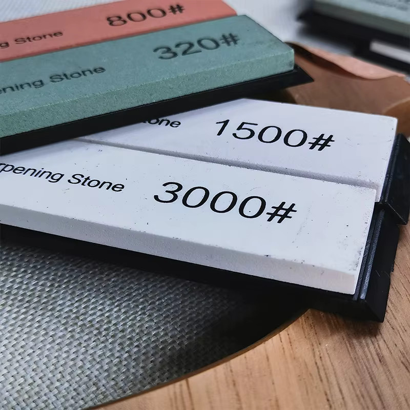 RSCHEF Schleifstein für Küchenmesser mit 120 und 1500 Körnung zum Schärfen von Messern - Bild 3