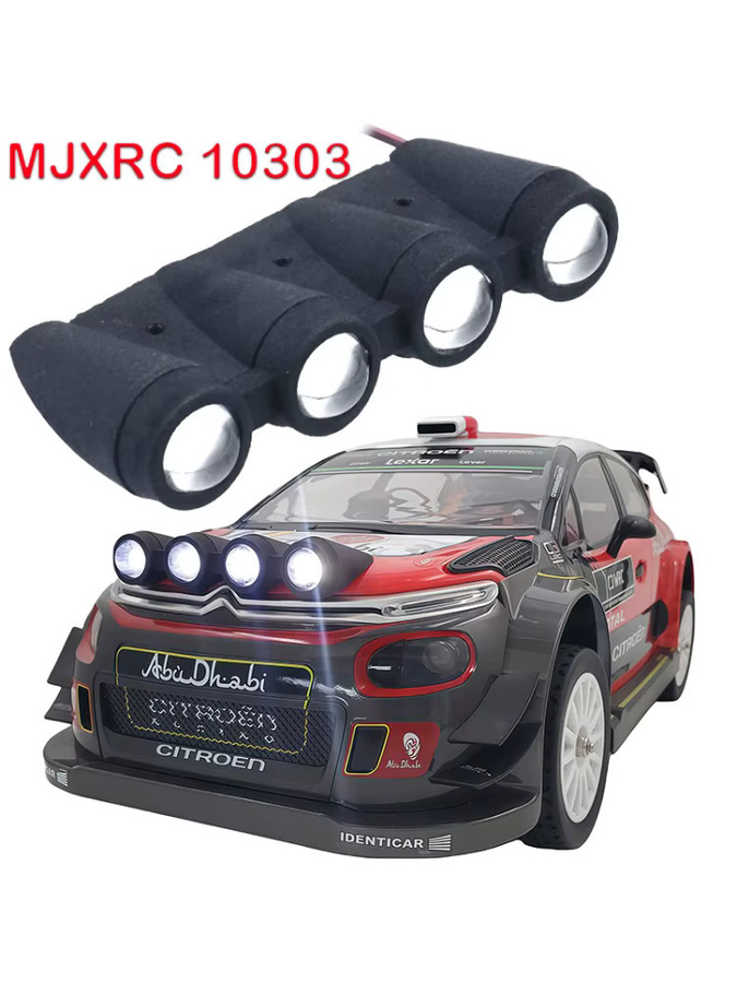 MJXRC LED-Simulation Frontscheinwerfer-Haubenlicht, 1/10, ferngesteuertes Auto - Bild 3
