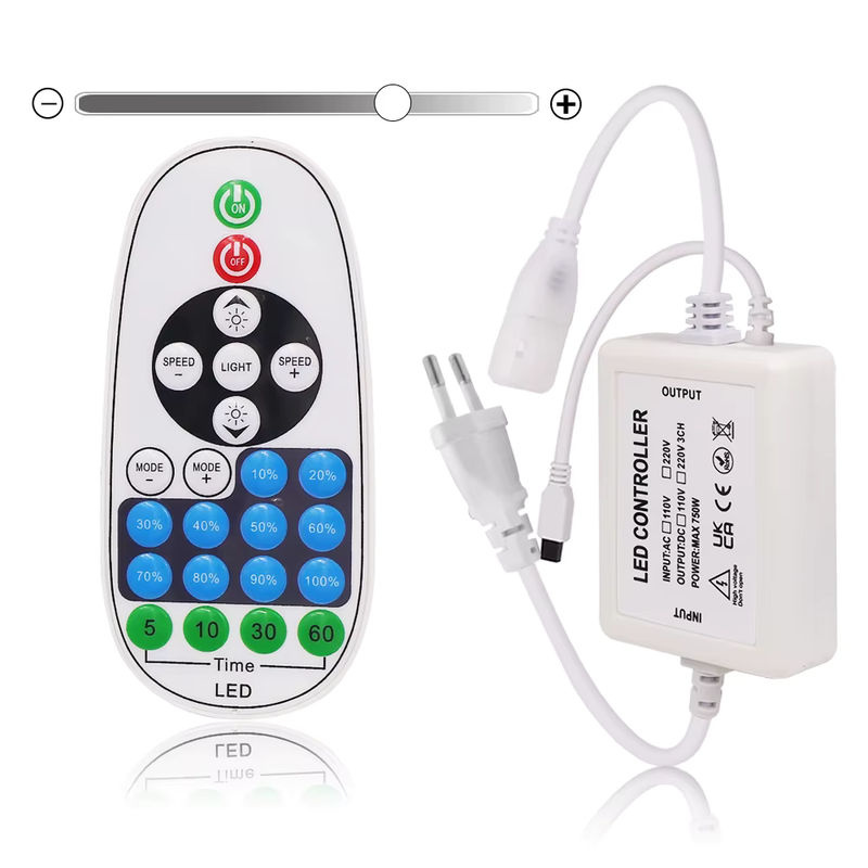 GAHADA LED Dimmer Controller mit Tuya WIFI, Bluetooth und RF Touch Panel für 8mm COB LED Streifen - Bild 2