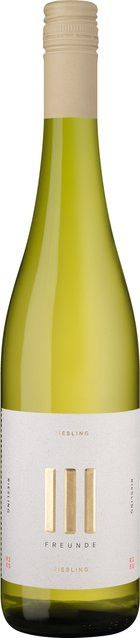 III Freunde Riesling Weißwein, 2024, Rheinhessen, trocken, 0,75 l - Bild 1