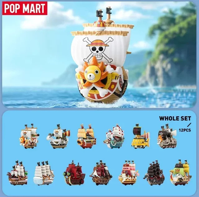 POP MART One Piece the Grand Line Series Fahrzeuge Blind Box, Figur - Bild 1
