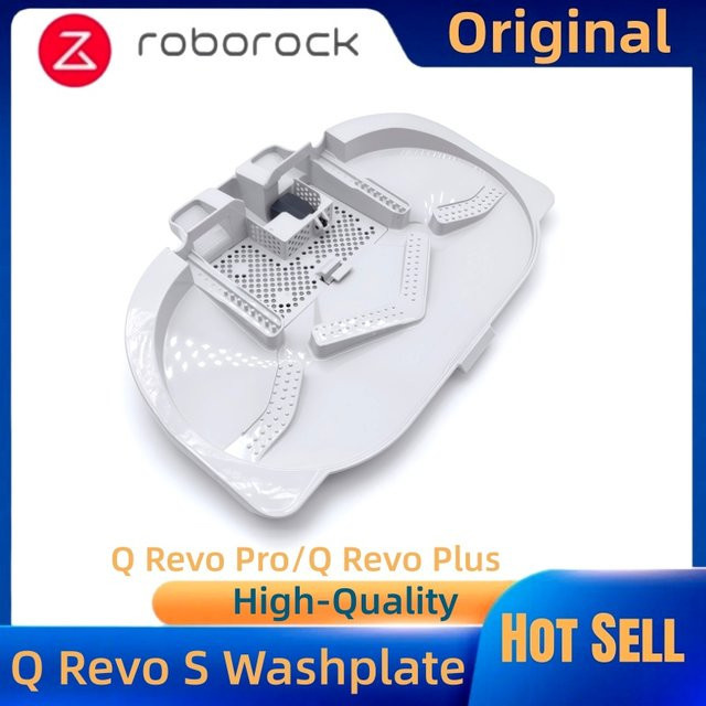 Roborock Qrevo S Wischstation Zubehör in Weiß für Qrevo Pro, Qrevo Plus, QV 35A und QV 35S Staubsauger Ersatzteile - Bild 1