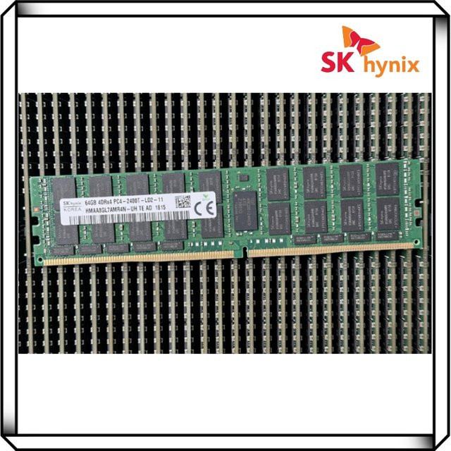 SK hynix DDR4 64GB ECC REG LRDIMM Servergeheugen 2400MHz PC4 2400T Green - Bild 1