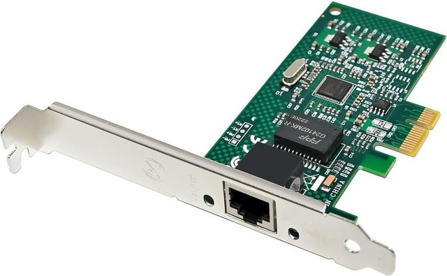 Microconnect MC-PCIE-82574L Netzwerkkarte Ethernet 1000 Mbit/s PCIe Green - Bild 1