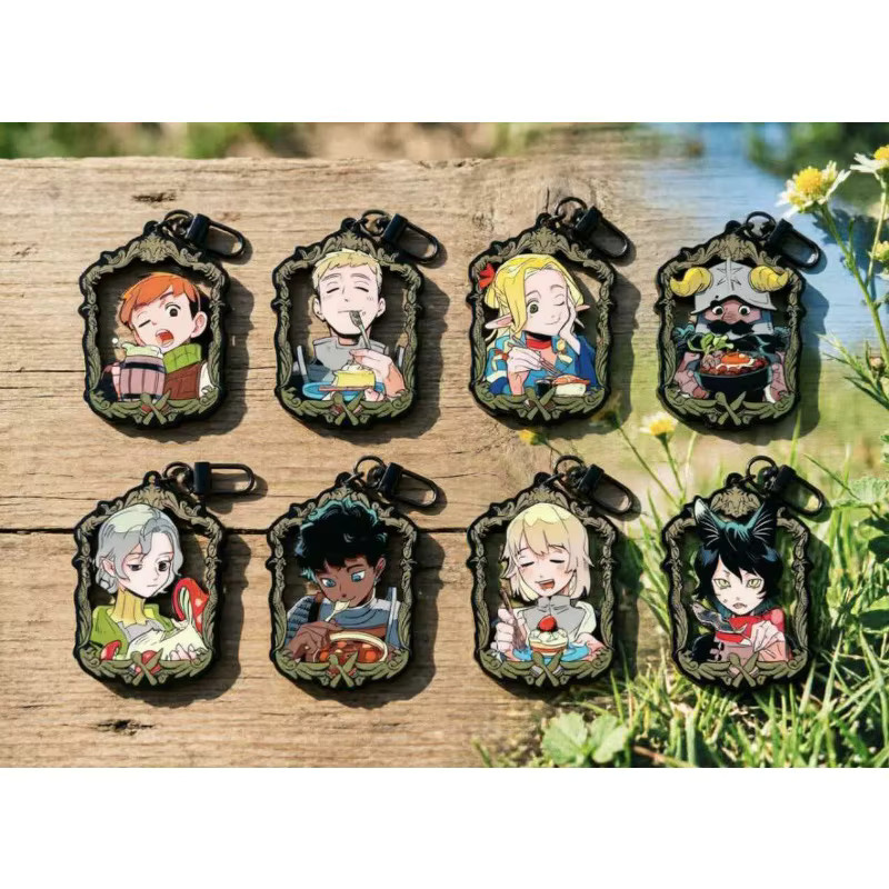 Bandai Delicious in Dungeon Porträt-Schlüsselanhänger, Acryl, Bunt / Mehrfarbig - Bild 4