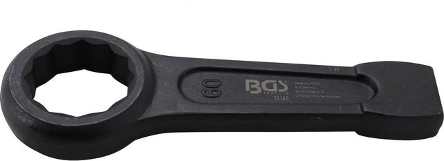 BGS Schlag-Ringschlüssel aus Chrom-Vanadium in Schwarz, SW 60 mm - Bild 2