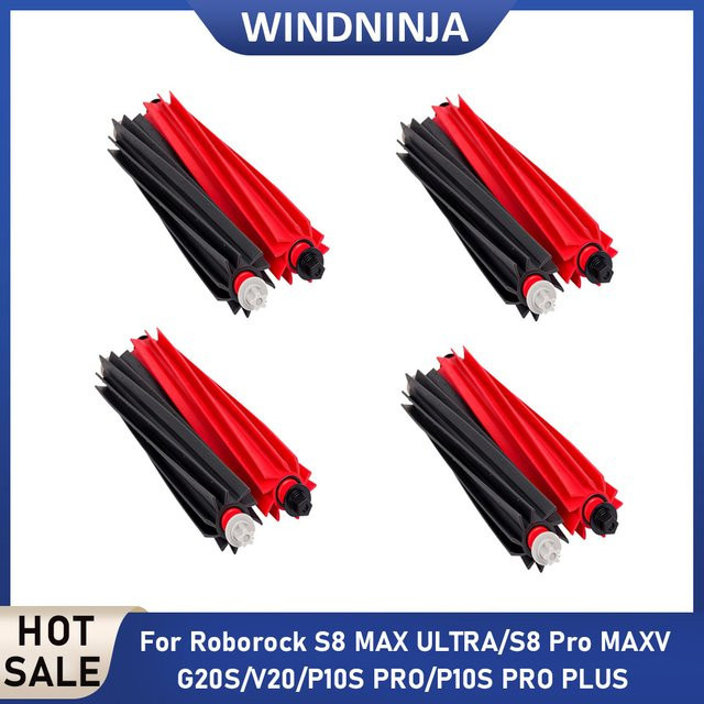 Roborock Hauptbürste Rollenbürste Zubehör für S8 Max Ultra, S8 Pro MaxV, G20S, V20 und P10S Pro/Plus - Bild 1