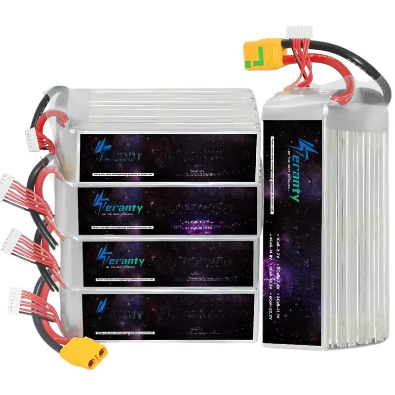 PYLRC LiPo 6S Akku 22,2 V mit 1500 mAh für RC Drohnen und Racing Autos - Bild 2