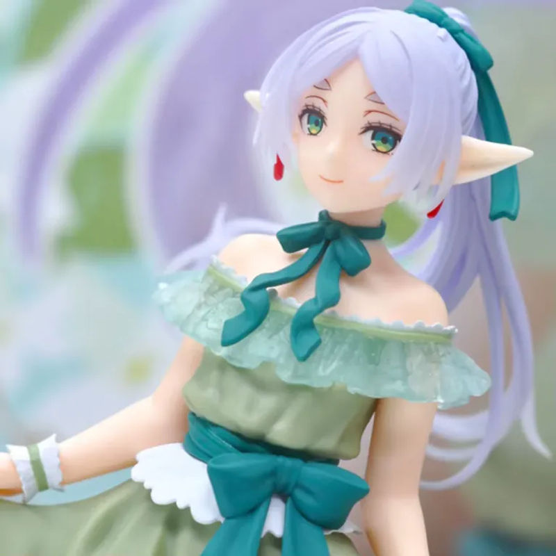 Bandai Frieren: Beyond Journey's End Actionfigur Frieren Himmel Kleid-Version in Grün, 19 cm Höhe - Bild 4