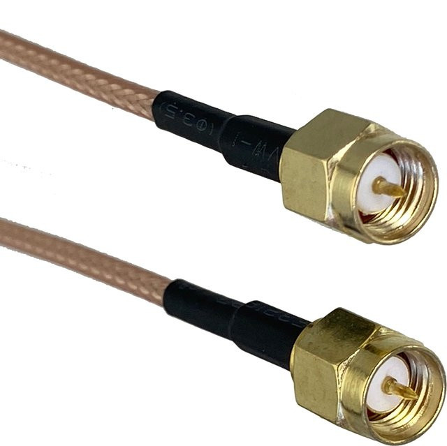 TTVXO SMA Stecker auf SMA Stecker RG316 Antennen Verlängerungskabel für 4G LTE Router und Radio RF Koaxialkabel - Bild 1