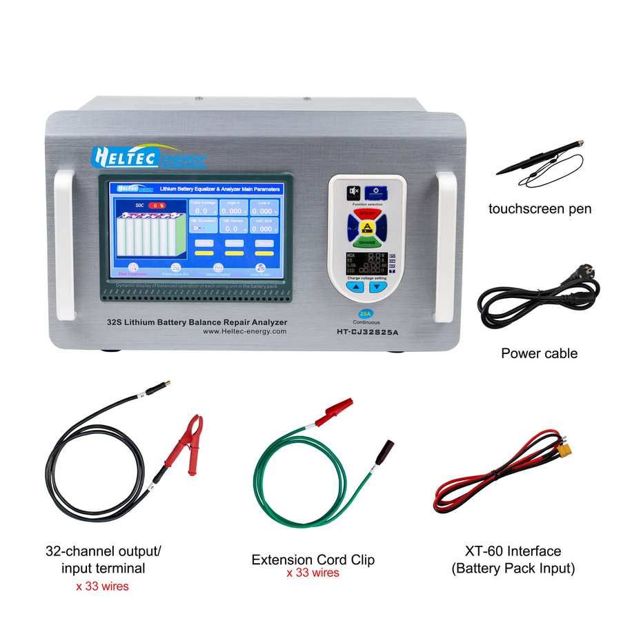 ecoflypower Intelligenter automatischer Batterie-Balancer und Equalizer für Lipo/LiFePO4 2-32S in Silber - Bild 2