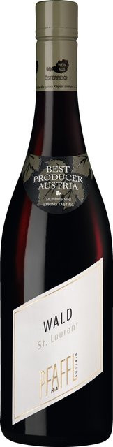Wald St. Laurent Rotwein, St. Laurent, Niederösterreich, 2025, trocken, 0,75 l - Bild 1
