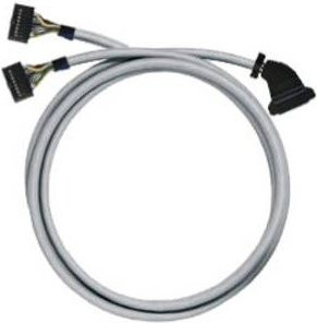 Weidmüller PAC-STOP-HE20-V0-1M SPS-Verbindungsleitung, grau - Bild 1