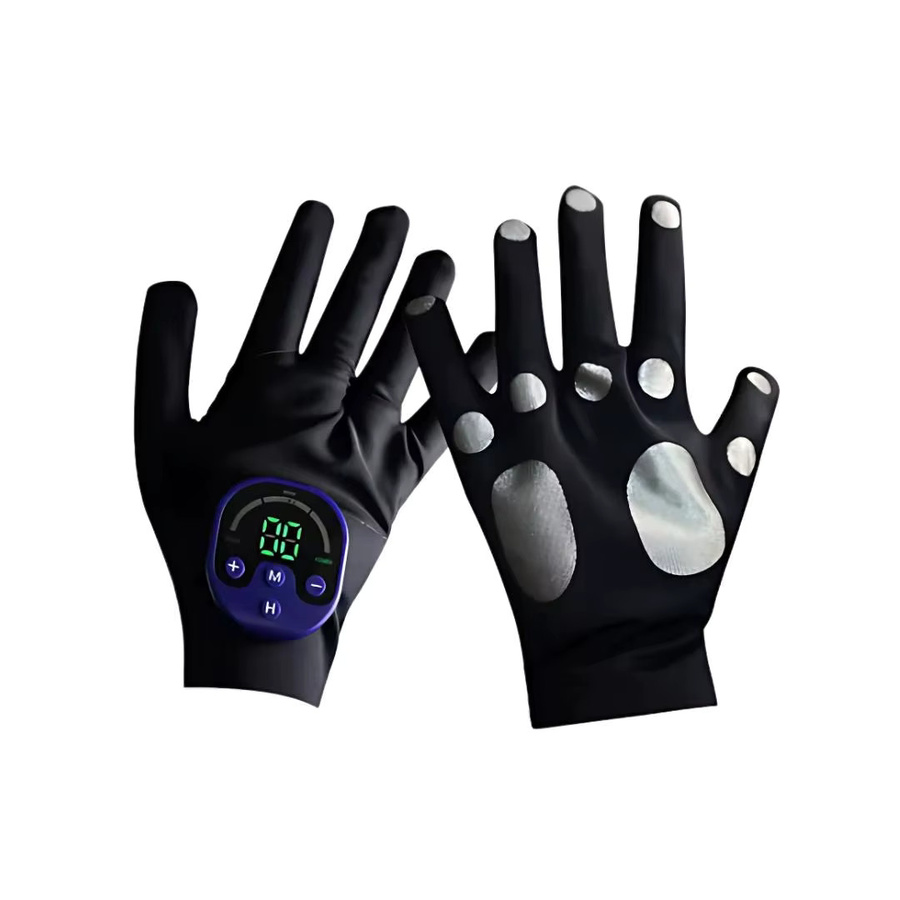 emsa EMS-Handschuhe für Pferde zur elektrischen Muskelstimulation in Schwarz - Bild 3