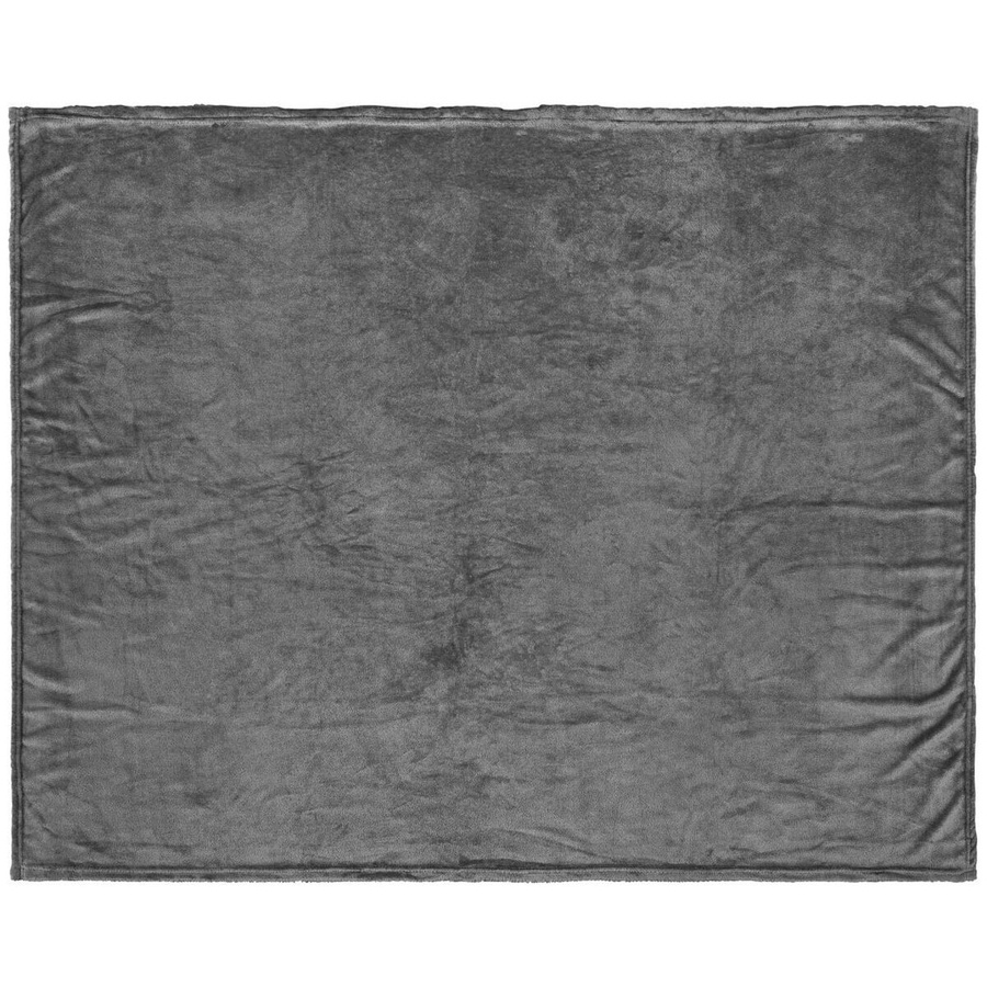 Sensation Flanelldecke Grau aus Polyester, B/L: 130 x 160 cm - Bild 2