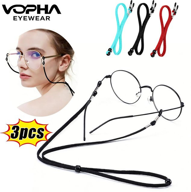 VOPHA Brillenkette Leder, Herren und Damen - Bild 1