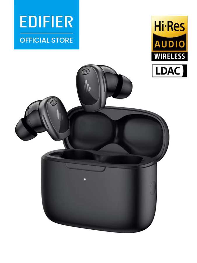 Edifier NeoDots Hybrid BA & Dynamic Driver TWS Ohrhörer mit -48dB ANC, Hi-Res LDAC und Bluetooth 5.4 in Schwarz - Bild 1