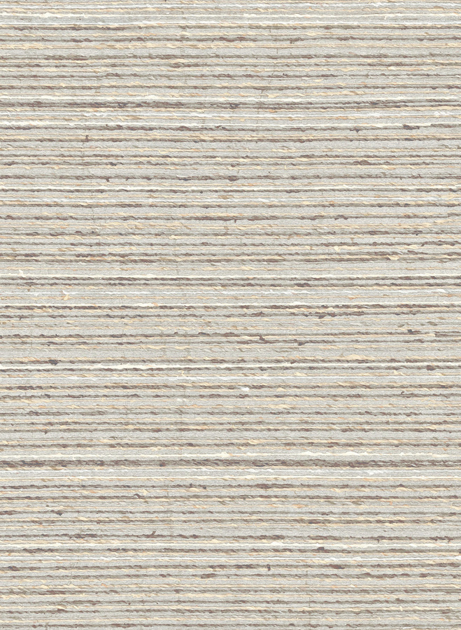 Omexco Tapete Unlimited AT52 in Grau und Beige mit abstraktem Streifenmuster aus Vlies und Textil - Bild 1