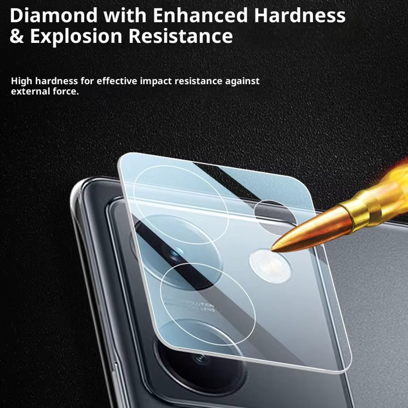 Oppo Find X9 Pro Kamera Objektiv Schutz aus gehärtetem Glas, transparent, 1-3 Stück - Bild 4