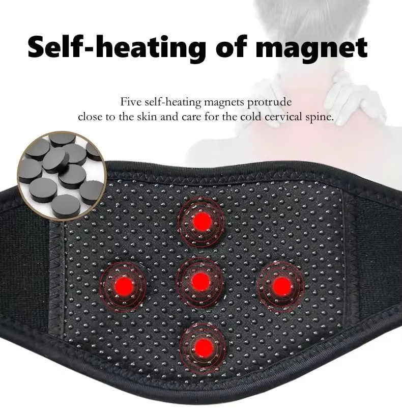 Nackenmassagegerät, selbsterhitzender Nackengürtel, Unisex - Bild 4