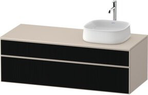 Duravit Waschtischunterschrank Zencha in Braun, B/T: 130 x 55 cm - Bild 1
