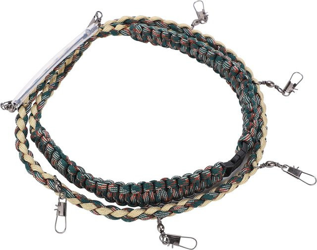 Fishine Halskette, Nylon geflochten, black - Bild 1