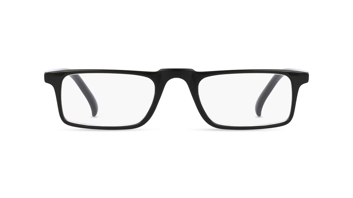 Fielmann READER Lesebrille, Vollrand, quadratisch, Kunststoff, schwarz, Unisex - Bild 1