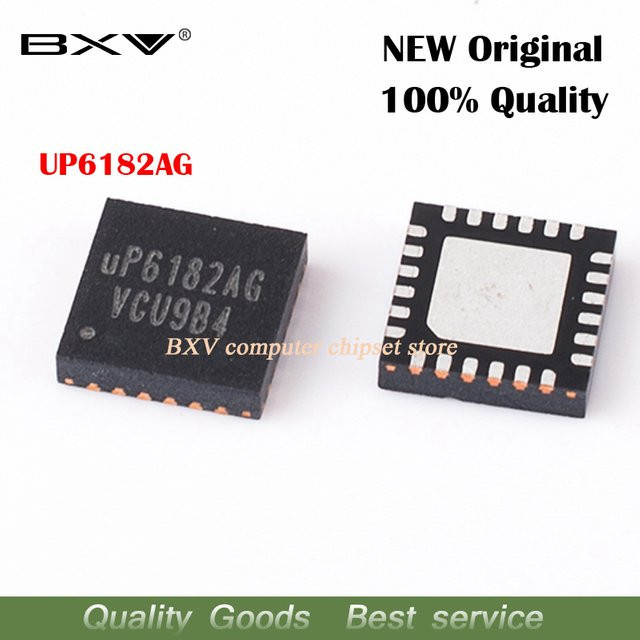 2 Stück UP6182AG UP6182 QFN-24 Original Elektronikbauteile in Schwarz - Bild 1