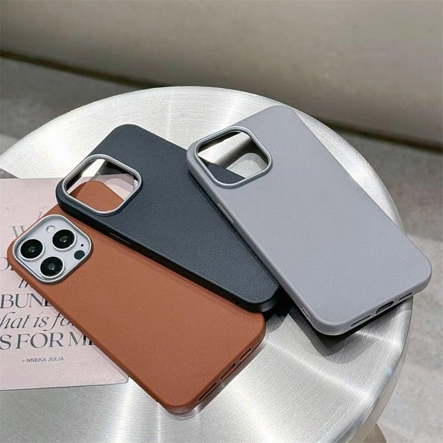 Luxus Business Handyhülle mit Ledertextur für Samsung Galaxy A56 A36 A55 A54 A53 A35 A34 A33 A32 in Schwarz, stoßfeste TPU Schutzhülle - Bild 1