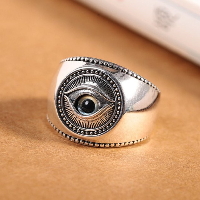 SAY Ring 925 Silber, Vintage, Unisex - Bild 1