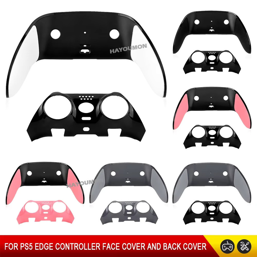 Pogopirate 2in1 Schutzhülle für PS5 Edge Controller, obere und untere Abdeckung in 6 Farben, Anti-Schweiß und Anti-Rutsch - Bild 1