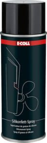 E-COLL Silikonfett-Spray Multi-Purpose Aerosol 400 ml in Schwarz - Bild 1