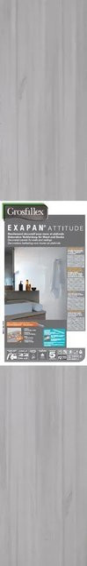 Grosfillex Wandverkleidung Element Holznachbildung Grau B: 37,5 cm, H: 260 cm - Bild 1