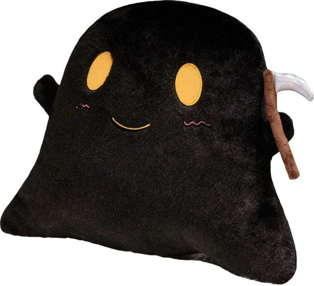 Yiran toy Kleine Geisterpuppe, Plüschtier, 40cm, Schwarz - Bild 1