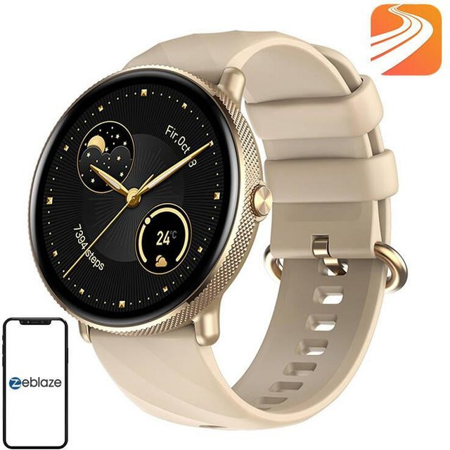 Zeblaze Smartwatch, Gold, Edelstahl, Damen - Bild 7