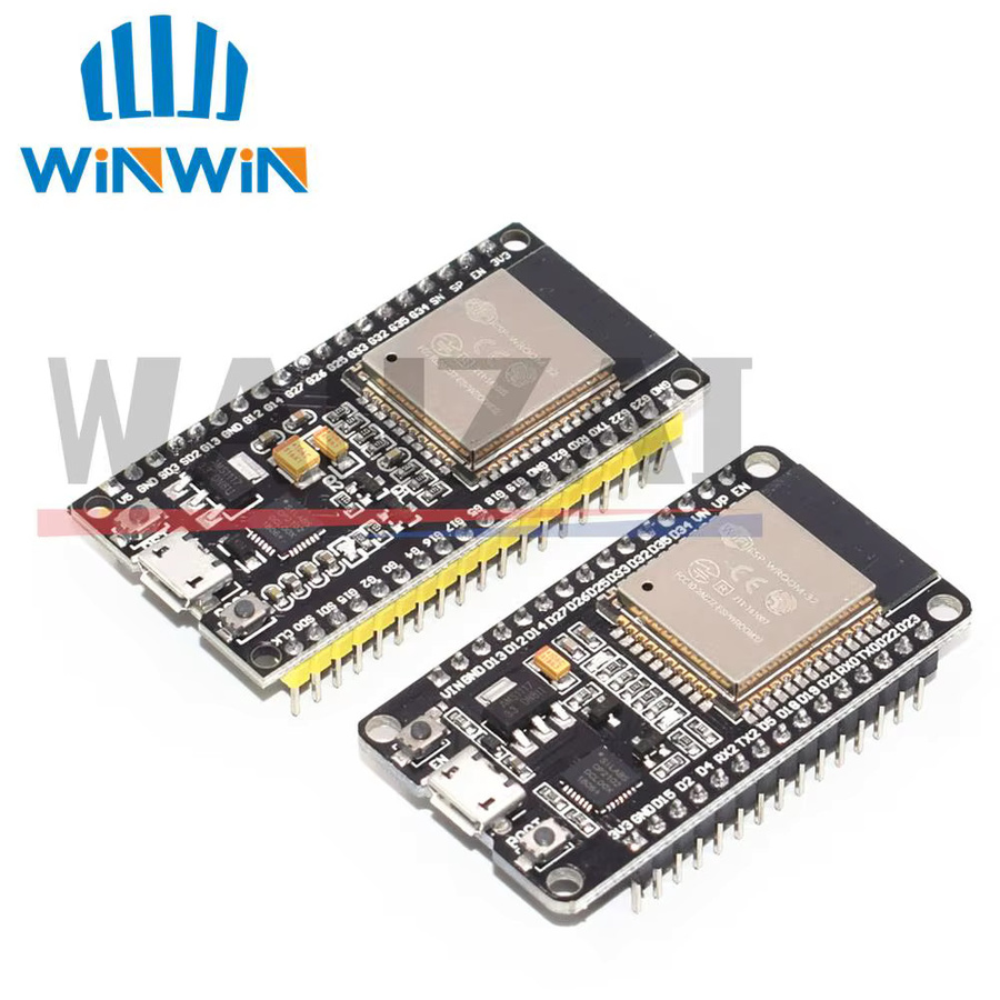 Bolantedz ESP32 Entwicklung Board mit WiFi und Bluetooth in Schwarz - Bild 2