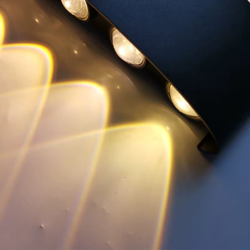 Homocean Moderne LED Wandleuchte Up Down aus Kunststoff für Schlafzimmer und Korridor in Warmweiß - Bild 5