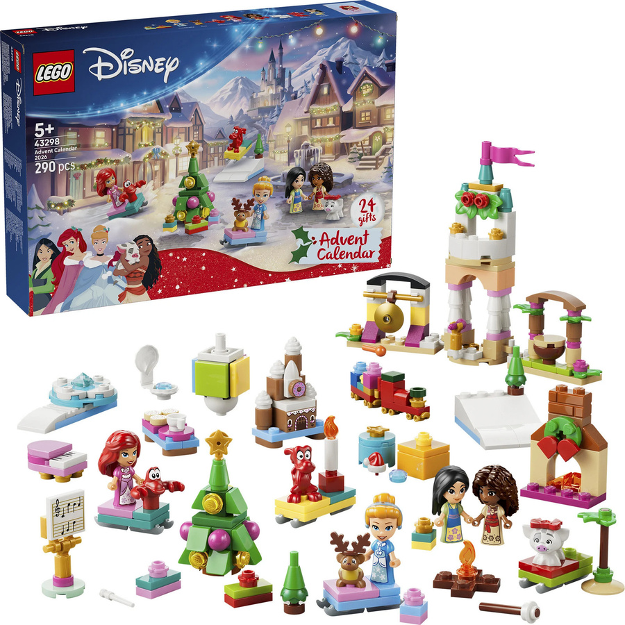 LEGO Disney Princess Adventskalender 2026 Konstruktionsspielzeug für Mädchen ab 5 Jahren - Bild 2