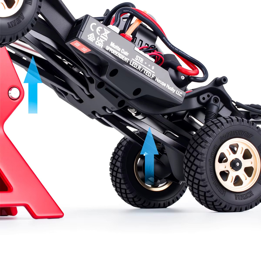 MALOM RC Stahl-Antriebswelle, 2-teiliges Set, Metall, 1:30 - Bild 3