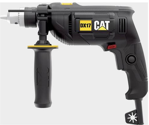 Caterpillar Schlagbohrmaschine in Schwarz mit 750W Leistung
