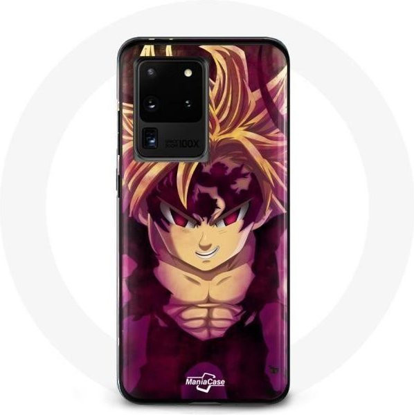 Samsung Galaxy S20 Ultra Handyhülle Manga Seven Deadly Sins Design in Schwarz und Mehrfarbig - Bild 1