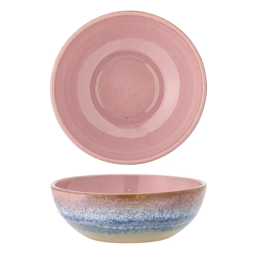 Bloomingville Keramikschale Paula in Rosa, Durchmesser: 16 cm - Bild 1