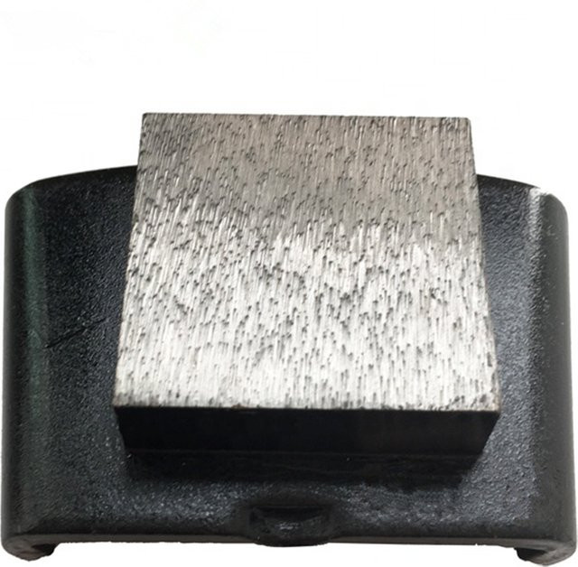 KENDELER TOOLS EZ29 HTC Diamantblock Schleifmaschine mit einzelner großer Segmentierung für Beton- und Terrazzo-Bodenrenovierung in Rot und Grau - Bild 1