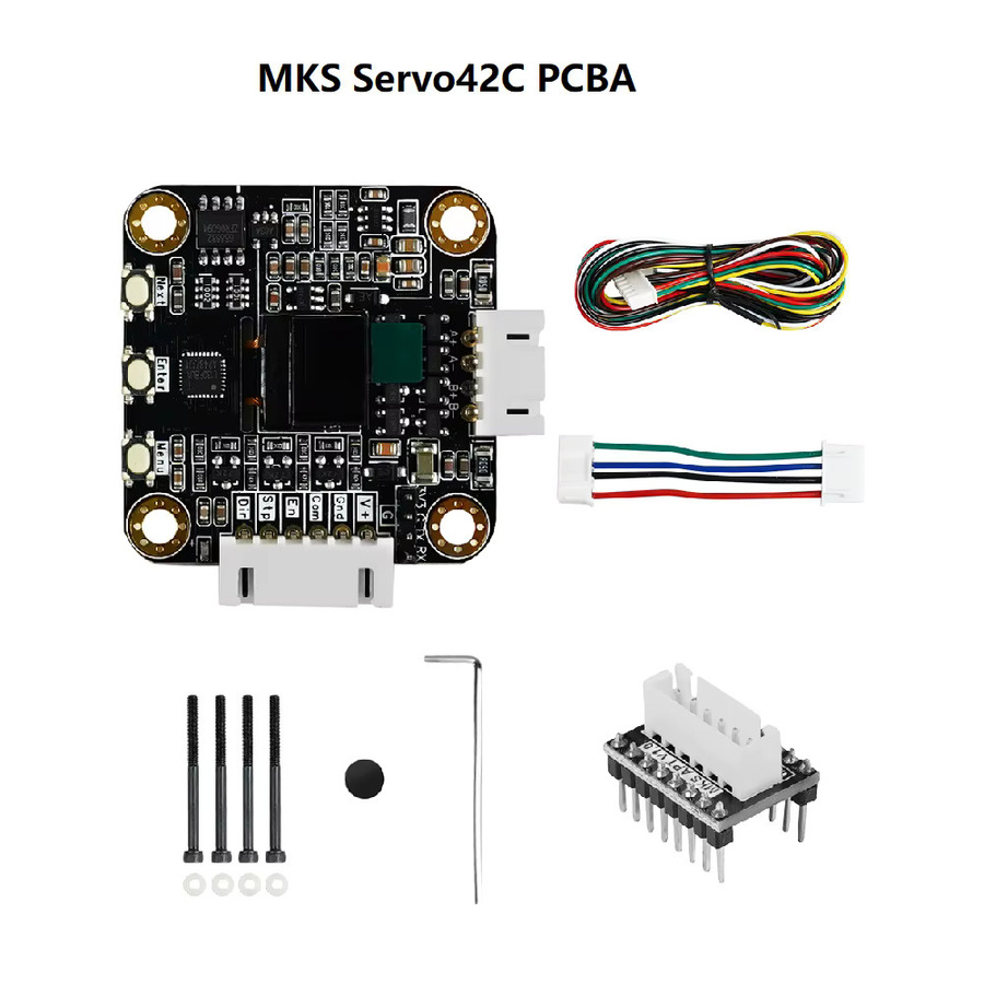 Makerbase MKS SERVO42C NEMA17 Closed Loop Schrittmotortreiber für CNC und 3D-Drucker in Schwarz - Bild 2