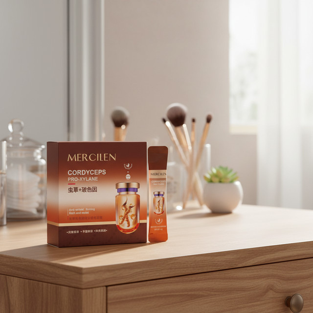 BIOAOUA Cordyceps Pro-Xylane Schlaf-Gesichtsmasken, 20 Stück, Reife Haut - Bild 1