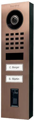 DoorBird Fingerprint Zugangssystem Video-Türsprechanlage Aufputz in Braun IP65 - Bild 1