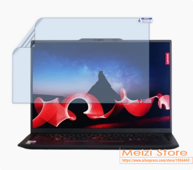 2 Stück Displayschutzfolie für Lenovo ThinkPad X1 Carbon Gen 13 Aura Edition 2025, 14 Zoll 16:10, transparent und matt - Bild 1