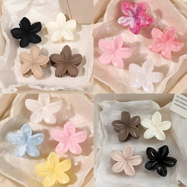 Haarklammern Blumen, mehrfarbig, Damen, Mädchen - Bild 1